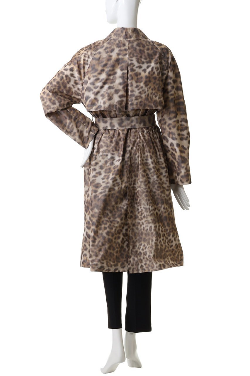 【ジェイドット/j.】のレオパードトレンチコート 人気、トレンドファッション・服の通販 founy(ファニー) 　ファッション　Fashion　レディースファッション　Fashion for Women　アウター　Coat / Outerwear Collection　コート・ロングコート・ピーコート　Long Coats, Peacoats & More　トレンチコート / 春秋の定番アウター　Trench Coats　エレガント 上品　Elegant　クラシカル　Classical, Vintage-Inspired　トレンチ　Trench, Trench Coat　リボン　Ribbon, Bow　レオパード　Leopard, Animal Print　ロング　Long, Long-Length　other-4|ID: prp329100004843179 ipo3291000000035682937