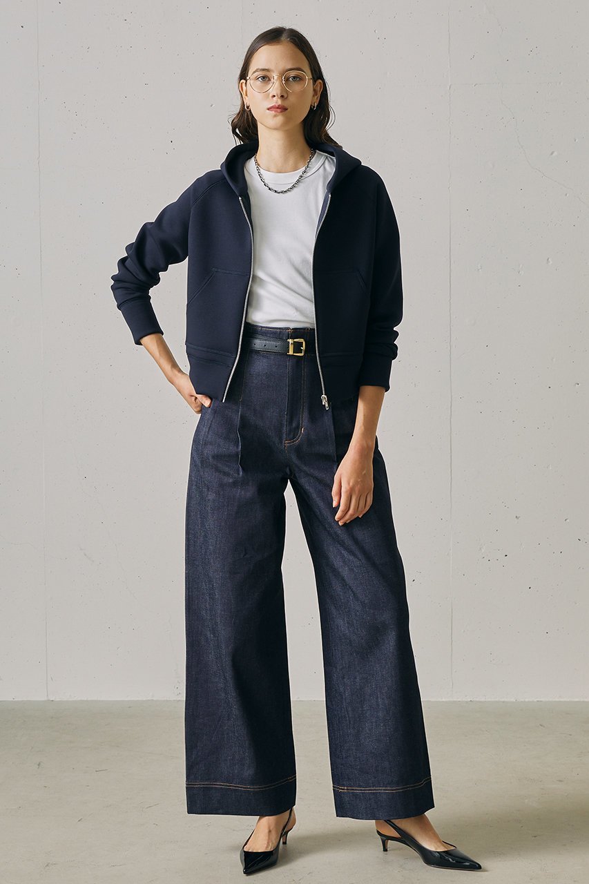 【ジェイドット/j.】のスポンジジャージー ジップアップパーカー 人気、トレンドファッション・服の通販 founy(ファニー) 　ファッション　Fashion　レディースファッション　Fashion for Women　トップス・カットソー　Cut & Sew Tops　シャツ・ブラウス・オフィスカジュアル　Elegant Blouses & Button-Ups　レディースパーカー・カジュアルフーディー　Casual Hoodies & Sweatshirts　ロングTシャツ・Tシャツ　Longline T-Shirts & Tees　スウェット・クルーネックトップス　Sweatshirts & Crewnecks / Relaxed Fit Sweat Tops　カットソー・ベーシックTシャツ　Cut-and-Sewn Tops / Stretch Tees & Basics　おすすめ　Recommended / Our Picks　なめらか　Smooth, Silky Texture　クッション　Cushion, Throw Pillow　コンパクト　Compact, Small Size　ショート　Short, Short Length　シンプル　Simple, Minimal　ドレープ　Drape, Draping Fabric　フィット　Fit, Slim Fit　other-6|ID: prp329100004843180 ipo3291000000035818991