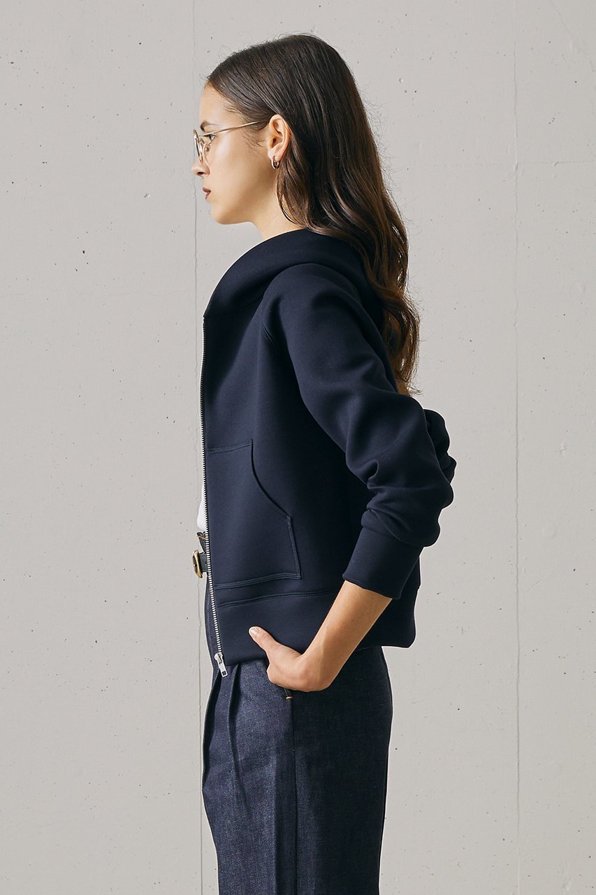 【ジェイドット/j.】のスポンジジャージー ジップアップパーカー 人気、トレンドファッション・服の通販 founy(ファニー) 　ファッション　Fashion　レディースファッション　Fashion for Women　トップス・カットソー　Cut & Sew Tops　シャツ・ブラウス・オフィスカジュアル　Elegant Blouses & Button-Ups　レディースパーカー・カジュアルフーディー　Casual Hoodies & Sweatshirts　ロングTシャツ・Tシャツ　Longline T-Shirts & Tees　スウェット・クルーネックトップス　Sweatshirts & Crewnecks / Relaxed Fit Sweat Tops　カットソー・ベーシックTシャツ　Cut-and-Sewn Tops / Stretch Tees & Basics　おすすめ　Recommended / Our Picks　なめらか　Smooth, Silky Texture　クッション　Cushion, Throw Pillow　コンパクト　Compact, Small Size　ショート　Short, Short Length　シンプル　Simple, Minimal　ドレープ　Drape, Draping Fabric　フィット　Fit, Slim Fit　other-7|ID: prp329100004843180 ipo3291000000035818993