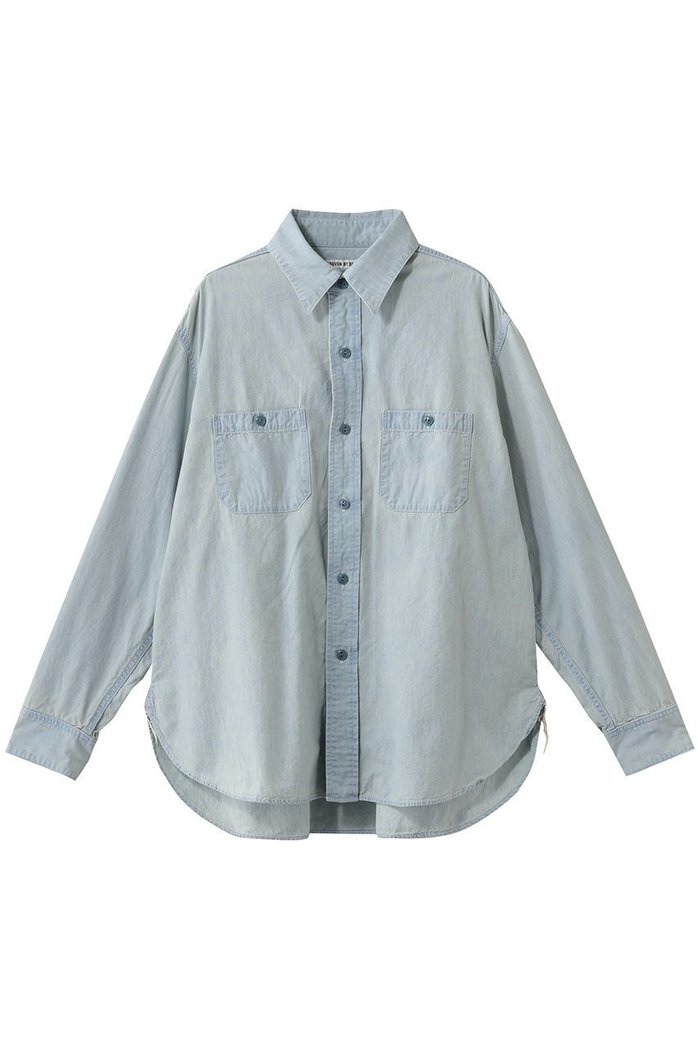 【セブン バイ セブン/SEVEN BY SEVEN / MEN】の【MEN】CHAMBRAY シャツ ロングスリーブ インテリア・キッズ・メンズ・レディースファッション・服の通販 founy(ファニー) https://founy.com/ ファッション Fashion メンズファッション Fashion for Men 2026年 2026 インディゴ Indigo Denim スリーブ Sleeve, Long Sleeve / Short Sleeve バランス Balance, Style Balance モダン Modern, Contemporary リラックス Relax, Relaxed Fit ロング Long, Long-Length ワーク Workwear, Utility Style 夏 Summer 定番 Standard, Basic Item 春 Spring S/S・春夏 SS, Spring/Summer, Warm Season 羽織 Haori, Light Jacket |ID: prp329100004843193 ipo3291000000035485902
