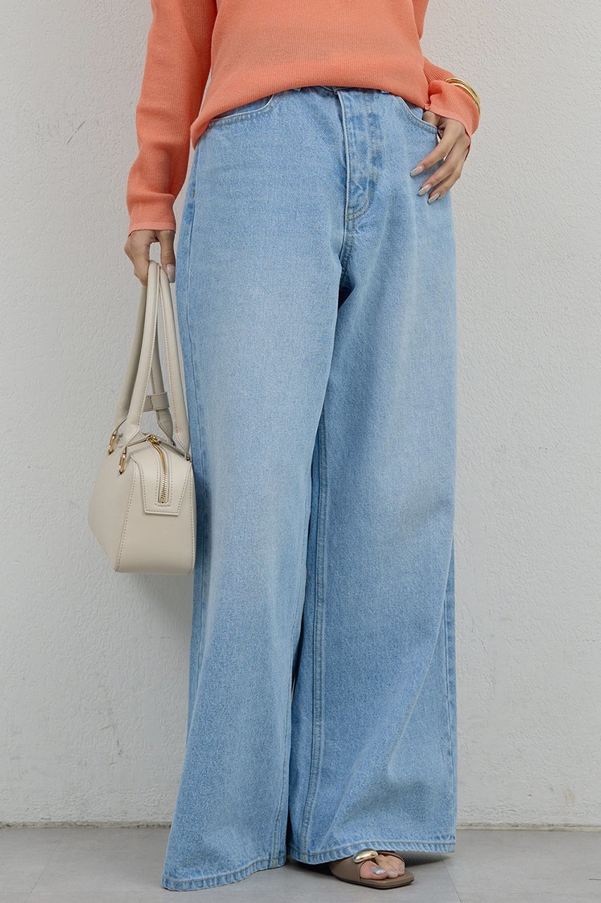 【ガリャルダガランテ/GALLARDAGALANTE】のストレートデニム 人気、トレンドファッション・服の通販 founy(ファニー) 　ファッション　Fashion　レディースファッション　Fashion for Women　パンツ　Pants & Trousers　デニムパンツ・ジーンズ・美脚デニム　Denim Jeans & Pants　2026年　2026　ストレート　Straight, Straight Cut　デニム　Denim, Jeans Material　バランス　Balance, Style Balance　ベーシック　Basic, Essential　ワイド　Wide, Wide Fit　夏　Summer　定番　Standard, Basic Item　春　Spring　S/S・春夏　SS, Spring/Summer, Warm Season　other-5|ID: prp329100004843200 ipo3291000000036017722