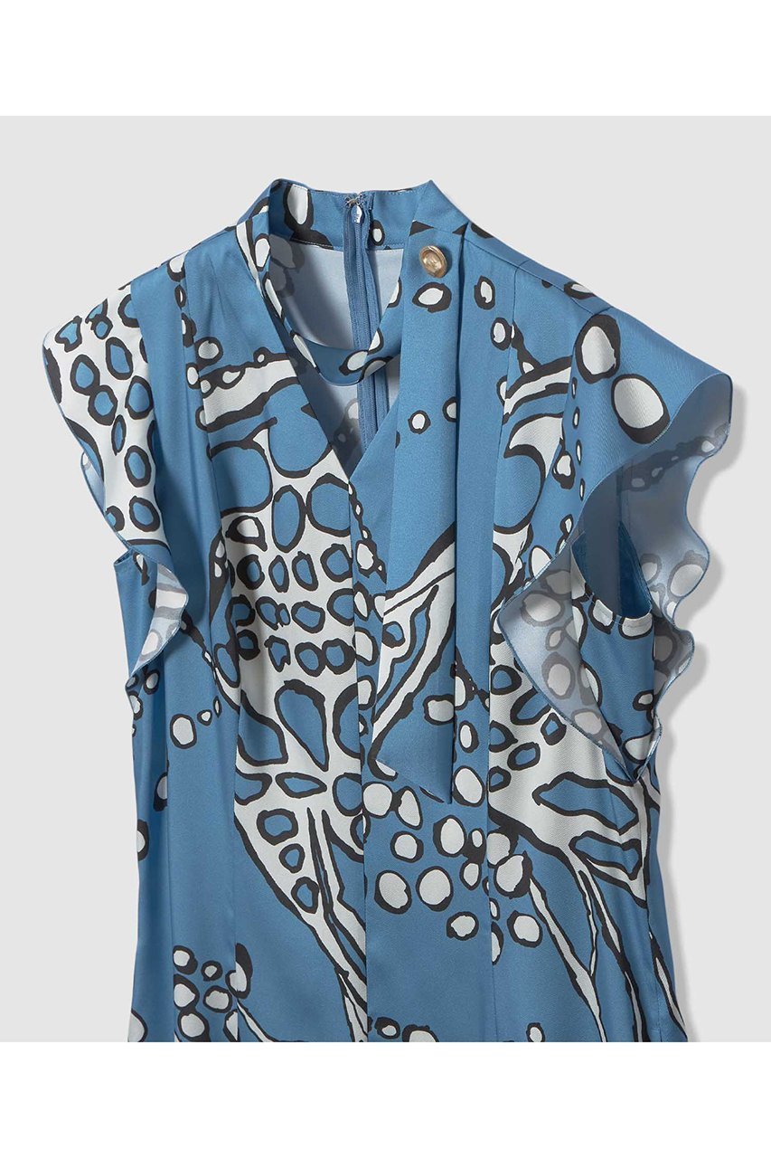 【アナイ/ANAYI】のパールドットプリントAラインワンピース 人気、トレンドファッション・服の通販 founy(ファニー) 　ファッション　Fashion　レディースファッション　Fashion for Women　ワンピース　Dresses　チュニック　Tunic Tops & Dresses　Aラインワンピース・フレアシルエット　A-Line Dresses / Flared Silhouette Dresses　2026年　2026　アクセサリー　Fashion Accessories　イタリア　Italy　キャミソール　Camisole, Spaghetti Strap Top　チュニック　Tunic, Long Top　パール　Pearl, Pearl Accent　ペチコート　Petticoat, Underskirt　ロング　Long, Long-Length　エレガント 上品　Elegant　夏　Summer　春　Spring　S/S・春夏　SS, Spring/Summer, Warm Season　other-3|ID: prp329100004843203 ipo3291000000035293886