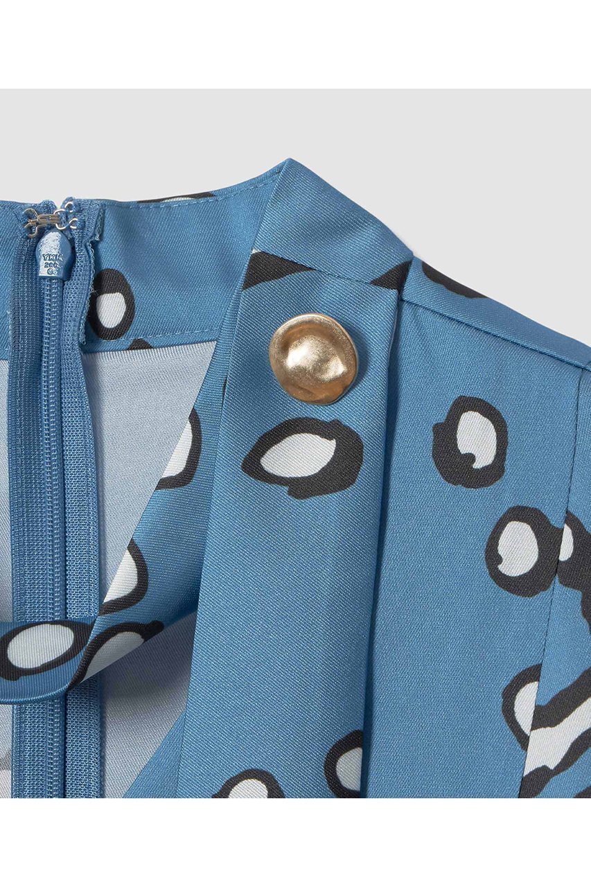 【アナイ/ANAYI】のパールドットプリントAラインワンピース 人気、トレンドファッション・服の通販 founy(ファニー) 　ファッション　Fashion　レディースファッション　Fashion for Women　ワンピース　Dresses　チュニック　Tunic Tops & Dresses　Aラインワンピース・フレアシルエット　A-Line Dresses / Flared Silhouette Dresses　2026年　2026　アクセサリー　Fashion Accessories　イタリア　Italy　キャミソール　Camisole, Spaghetti Strap Top　チュニック　Tunic, Long Top　パール　Pearl, Pearl Accent　ペチコート　Petticoat, Underskirt　ロング　Long, Long-Length　エレガント 上品　Elegant　夏　Summer　春　Spring　S/S・春夏　SS, Spring/Summer, Warm Season　other-4|ID: prp329100004843203 ipo3291000000035293887