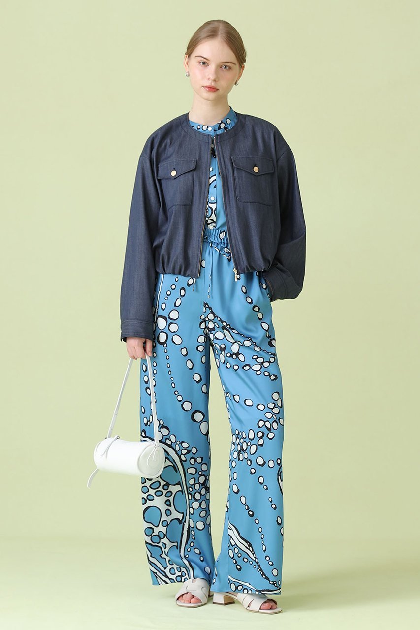 【アナイ/ANAYI】の【セットアップ対象商品】パールドットプリントゴムウエストパンツ 人気、トレンドファッション・服の通販 founy(ファニー) 　ファッション　Fashion　レディースファッション　Fashion for Women　セットアップ　Matching Sets　レディースパンツ・ボトムス　Pants & Trousers / Bottoms　パンツ　Pants & Trousers　2026年　2026　イタリア　Italy　セットアップ　Set-Up, Coordinated Outfit　パール　Pearl, Pearl Accent　リラックス　Relax, Relaxed Fit　ワイド　Wide, Wide Fit　エレガント 上品　Elegant　夏　Summer　春　Spring　S/S・春夏　SS, Spring/Summer, Warm Season　other-6|ID: prp329100004843204 ipo3291000000035293898