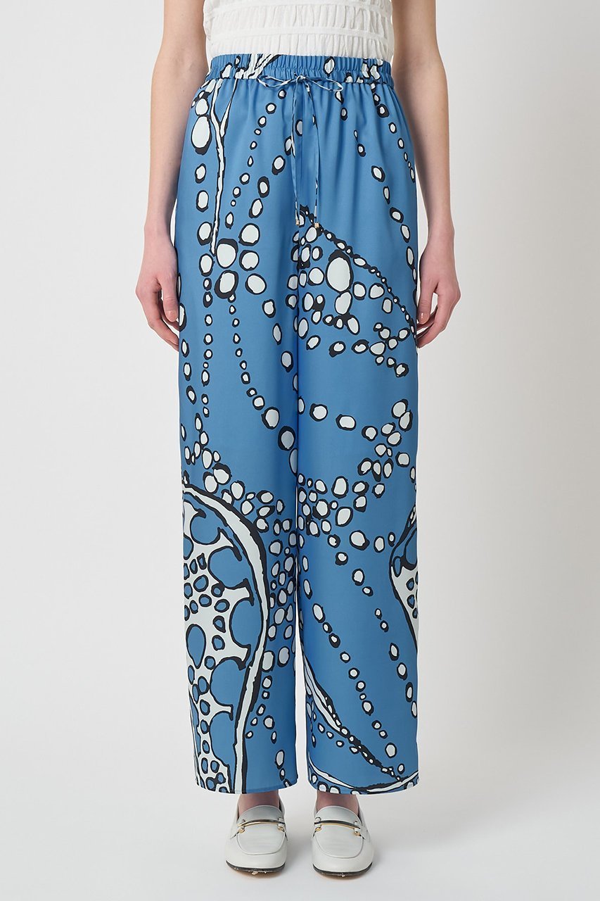 【アナイ/ANAYI】の【セットアップ対象商品】パールドットプリントゴムウエストパンツ 人気、トレンドファッション・服の通販 founy(ファニー) 　ファッション　Fashion　レディースファッション　Fashion for Women　セットアップ　Matching Sets　レディースパンツ・ボトムス　Pants & Trousers / Bottoms　パンツ　Pants & Trousers　2026年　2026　イタリア　Italy　セットアップ　Set-Up, Coordinated Outfit　パール　Pearl, Pearl Accent　リラックス　Relax, Relaxed Fit　ワイド　Wide, Wide Fit　エレガント 上品　Elegant　夏　Summer　春　Spring　S/S・春夏　SS, Spring/Summer, Warm Season　other-7|ID: prp329100004843204 ipo3291000000036006242