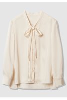 【アナイ/ANAYI】の【セットアップ対象商品】ストレッチダブルサテンボウタックブラウス 人気、トレンドファッション・服の通販 founy(ファニー) ファッション Fashion レディースファッション Fashion for Women トップス・カットソー Cut & Sew Tops シャツ・ブラウス・オフィスカジュアル Elegant Blouses & Button-Ups 2026年 2026 なめらか Smooth, Silky Texture サテン Satin, Glossy Fabric ジャケット Jacket, Outerwear ストレッチ Stretch, Stretchy Fabric スリーブ Sleeve, Long Sleeve / Short Sleeve セットアップ Set-Up, Coordinated Outfit リボン Ribbon, Bow ロング Long, Long-Length エレガント 上品 Elegant 夏 Summer 春 Spring S/S・春夏 SS, Spring/Summer, Warm Season 長袖 Long Sleeve, Full Sleeve |ID:prp329100004843206