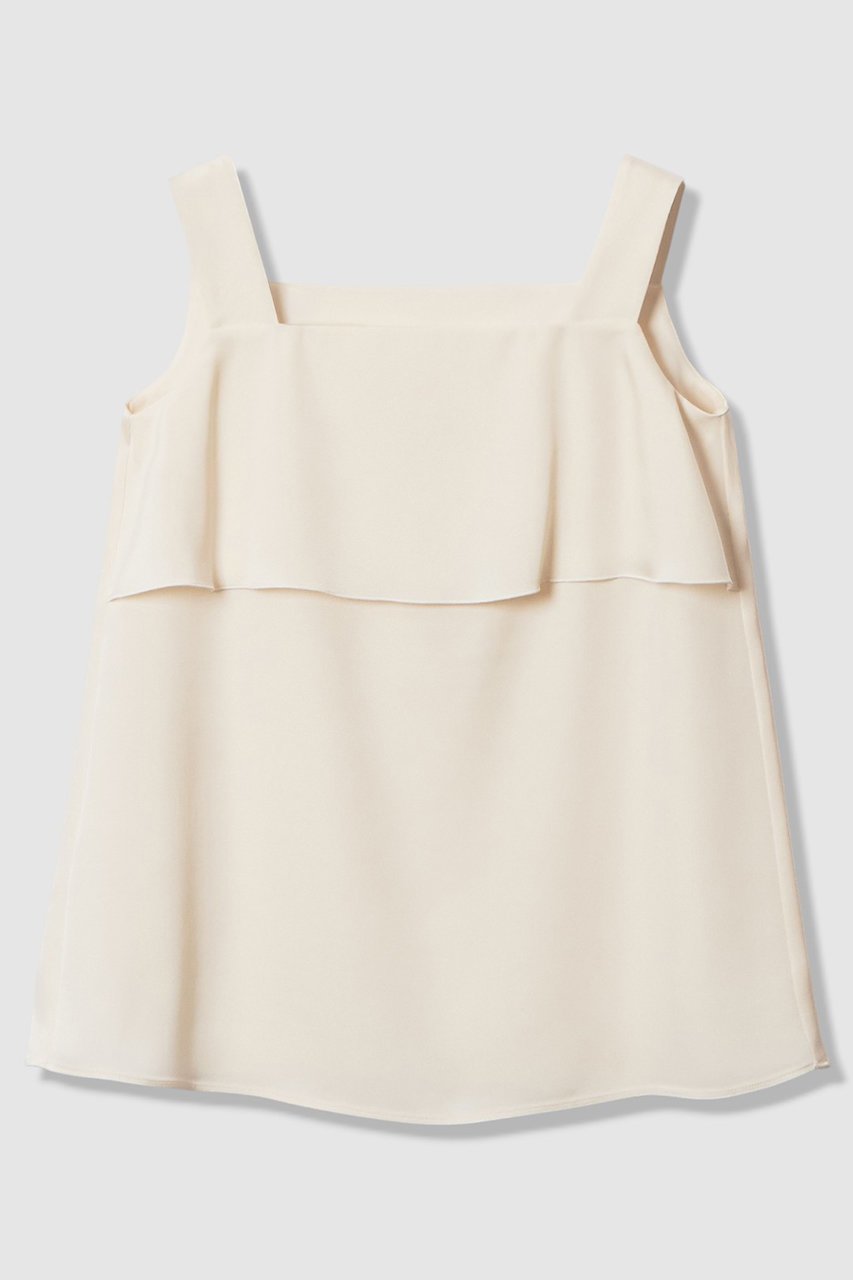 【アナイ/ANAYI】の【セットアップ対象商品】ストレッチダブルサテンキャミソール インテリア・キッズ・メンズ・レディースファッション・服の通販 founy(ファニー) ファッション Fashion レディースファッション Fashion for Women トップス・カットソー Cut & Sew Tops キャミソール&ノースリーブ Camisoles & Sleeveless Tops シャツ・ブラウス・オフィスカジュアル Elegant Blouses & Button-Ups 2026年 2026 なめらか Smooth, Silky Texture インナー Innerwear キャミソール Camisole, Spaghetti Strap Top サテン Satin, Glossy Fabric ストレッチ Stretch, Stretchy Fabric セットアップ Set-Up, Coordinated Outfit ノースリーブ Sleeveless, No-Sleeve バランス Balance, Style Balance フリル Frill, Ruffle ラップ Wrap, Wrap Design エレガント 上品 Elegant 夏 Summer 春 Spring S/S・春夏 SS, Spring/Summer, Warm Season ホワイト|ID: prp329100004843207 ipo3291000000035293923