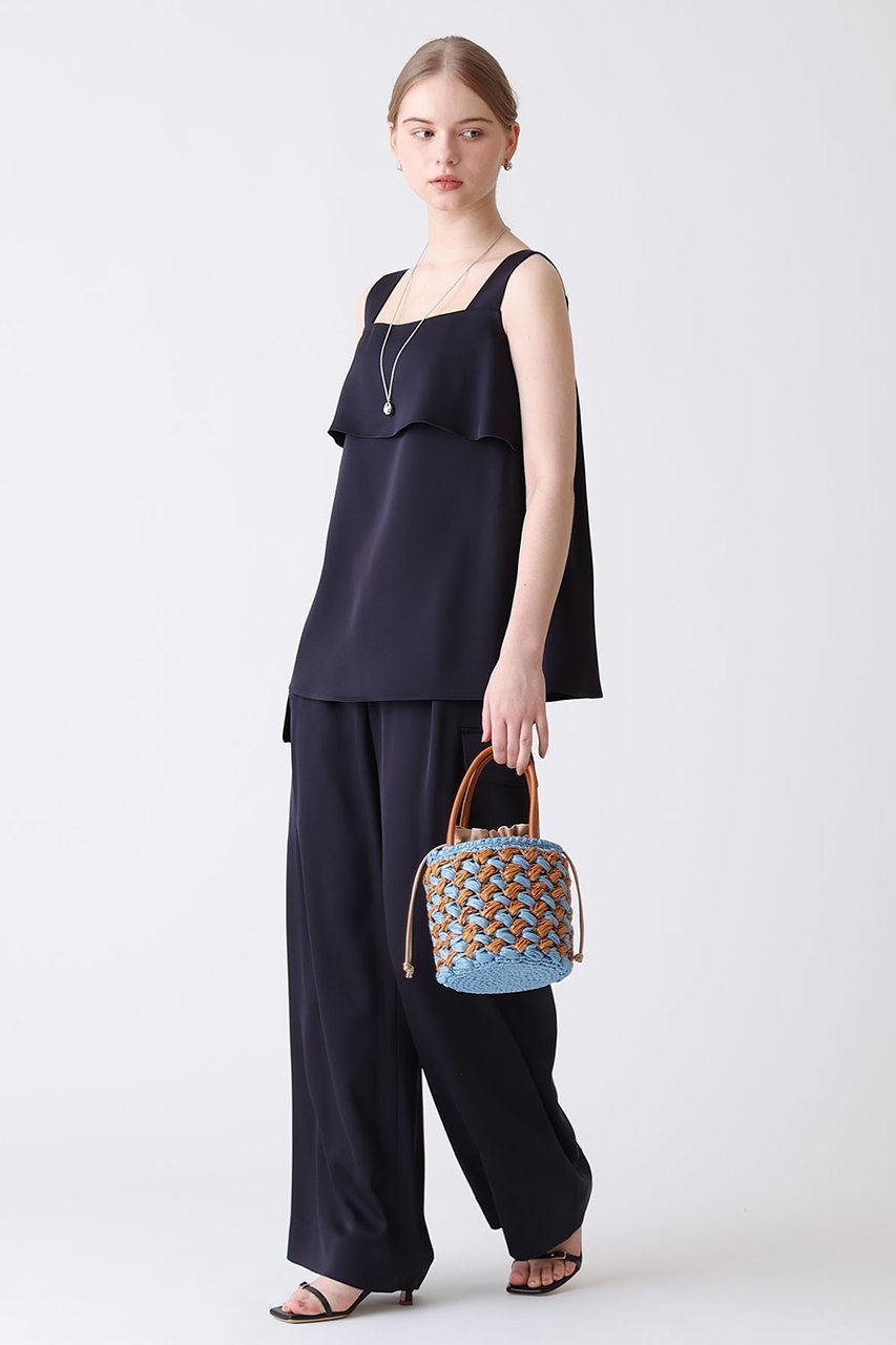 【アナイ/ANAYI】の【セットアップ対象商品】ストレッチダブルサテンキャミソール 人気、トレンドファッション・服の通販 founy(ファニー) ファッション Fashion レディースファッション Fashion for Women トップス・カットソー Cut & Sew Tops キャミソール&ノースリーブ Camisoles & Sleeveless Tops シャツ・ブラウス・オフィスカジュアル Elegant Blouses & Button-Ups 2026年 2026 なめらか Smooth, Silky Texture インナー Innerwear キャミソール Camisole, Spaghetti Strap Top サテン Satin, Glossy Fabric ストレッチ Stretch, Stretchy Fabric セットアップ Set-Up, Coordinated Outfit ノースリーブ Sleeveless, No-Sleeve バランス Balance, Style Balance フリル Frill, Ruffle ラップ Wrap, Wrap Design エレガント 上品 Elegant 夏 Summer 春 Spring S/S・春夏 SS, Spring/Summer, Warm Season other-6|ID: prp329100004843207 ipo3291000000035293930