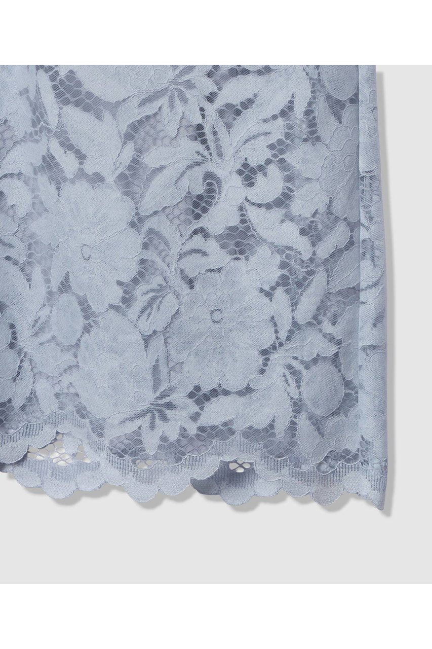 【アナイ/ANAYI】のコードレーススカラヘムブラウス 人気、トレンドファッション・服の通販 founy(ファニー) ファッション Fashion レディースファッション Fashion for Women トップス・カットソー Cut & Sew Tops シャツ・ブラウス・オフィスカジュアル Elegant Blouses & Button-Ups 2026年 2026 インディゴ Indigo Denim キャミソール Camisole, Spaghetti Strap Top ショート Short, Short Length スリーブ Sleeve, Long Sleeve / Short Sleeve チュール Tulip, Tulip Motif デニム Denim, Jeans Material フロント Front, Front Design リラックス Relax, Relaxed Fit レース Lace, Lace Fabric 夏 Summer 春 Spring S/S・春夏 SS, Spring/Summer, Warm Season other-4|ID: prp329100004843208 ipo3291000000035293937