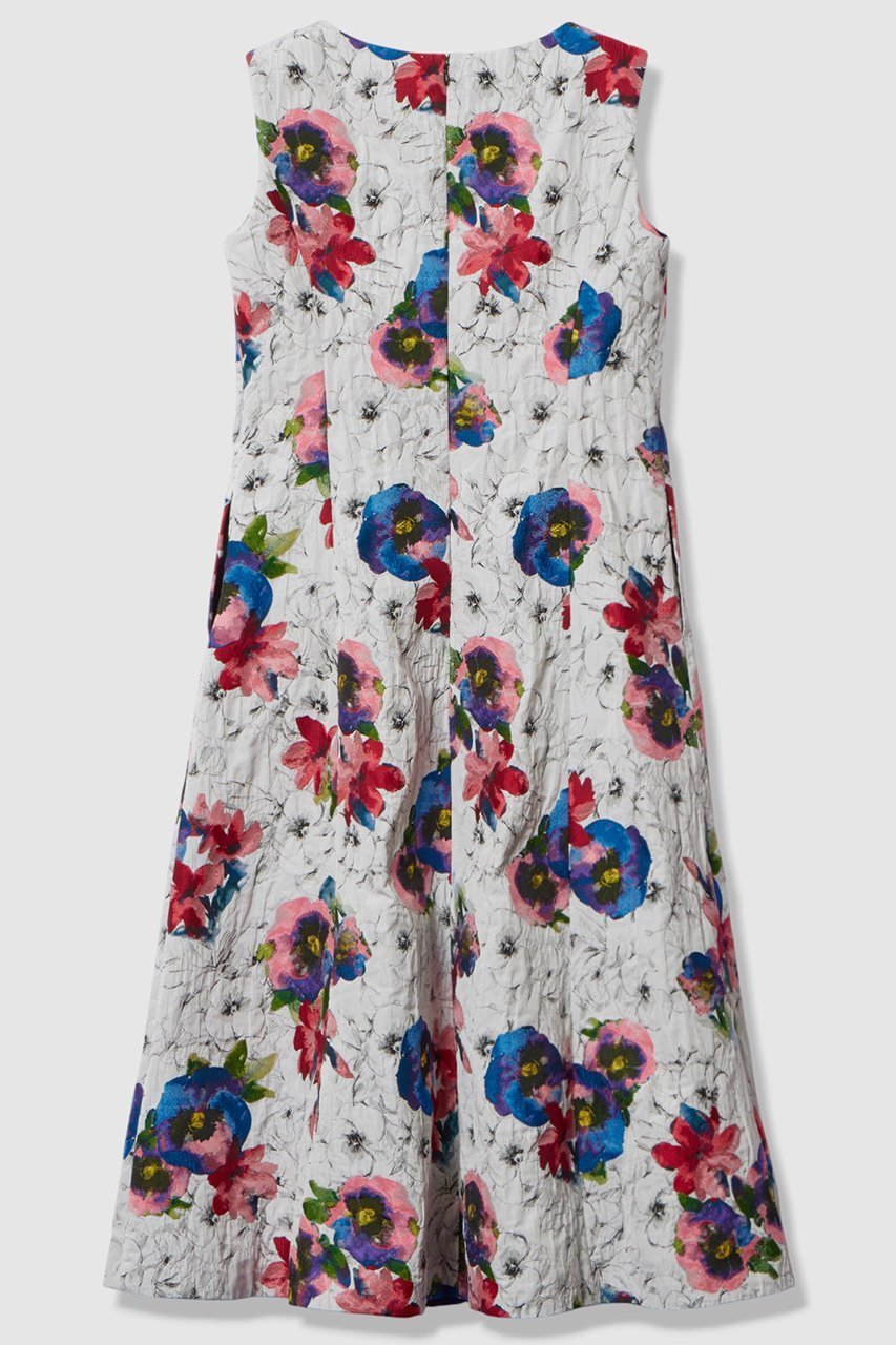 【アナイ/ANAYI】のふくれフラワージャガードキーホールフレアワンピース 人気、トレンドファッション・服の通販 founy(ファニー) 　ファッション　Fashion　レディースファッション　Fashion for Women　ワンピース　Dresses　チュニック　Tunic Tops & Dresses　2026年　2026　ジャカード／ジャガード　Jacquard, Woven Pattern　スペシャル　Special, Limited Edition　チュニック　Tunic, Long Top　ラグジュアリー　Luxury, Elegant　夏　Summer　春　Spring　S/S・春夏　SS, Spring/Summer, Warm Season　other-2|ID: prp329100004843210 ipo3291000000036230761