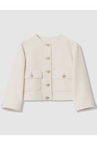 【アナイ/ANAYI】の【セットアップ対象商品】ドビーツイードノーカラーブルゾン ベージュ|ID: prp329100004843214 ipo3291000000036006246