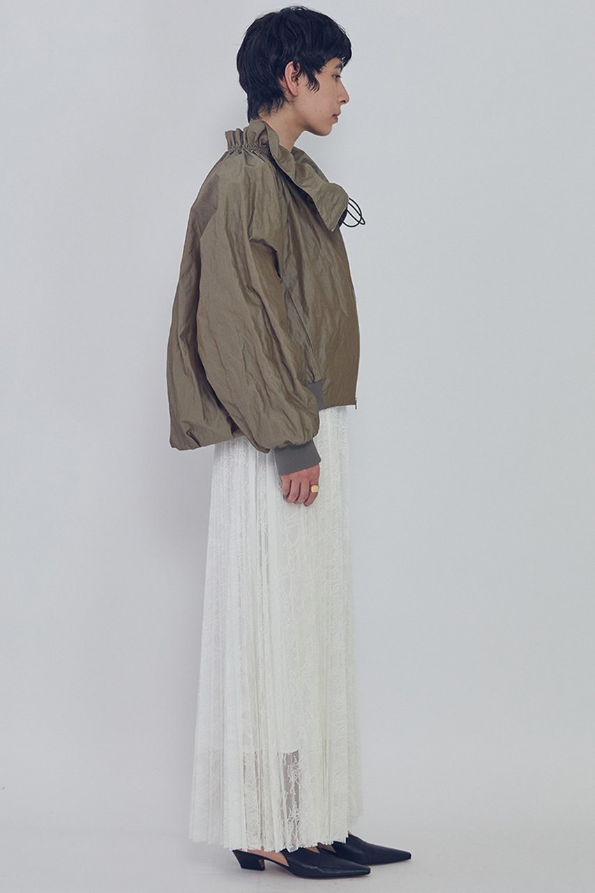 【プルミエ アロンディスモン/1er Arrondissement】のGruppocinqueメモリーツイルブルゾン 人気、トレンドファッション・服の通販 founy(ファニー) 　ファッション　Fashion　レディースファッション　Fashion for Women　アウター　Coat / Outerwear Collection　レディースジャケット・軽アウター　Jackets　ブルゾンジャケット・スポーティアウター　Blouson Jackets　イタリア　Italy　春　Spring　ギャザー　Gathered, Ruffled　ジャケット　Jacket, Outerwear　ブルゾン　Blouson, Bomber Jacket　S/S・春夏　SS, Spring/Summer, Warm Season　夏　Summer　2026年　2026　other-2|ID: prp329100004843216 ipo3291000000035294013