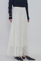 【プルミエ アロンディスモン/1er Arrondissement】のレースアコーディオンスカート 人気、トレンドファッション・服の通販 founy(ファニー) ファッション Fashion レディースファッション Fashion for Women スカート Skirts ロングスカート Long Skirts / Maxi & Midi Skirts 2026年 2026 プリーツ Pleats, Pleated リラックス Relax, Relaxed Fit レース Lace, Lace Fabric ロング Long, Long-Length エレガント 上品 Elegant 夏 Summer 春 Spring S/S・春夏 SS, Spring/Summer, Warm Season thumbnail ホワイト|ID: prp329100004843217 ipo3291000000035294020
