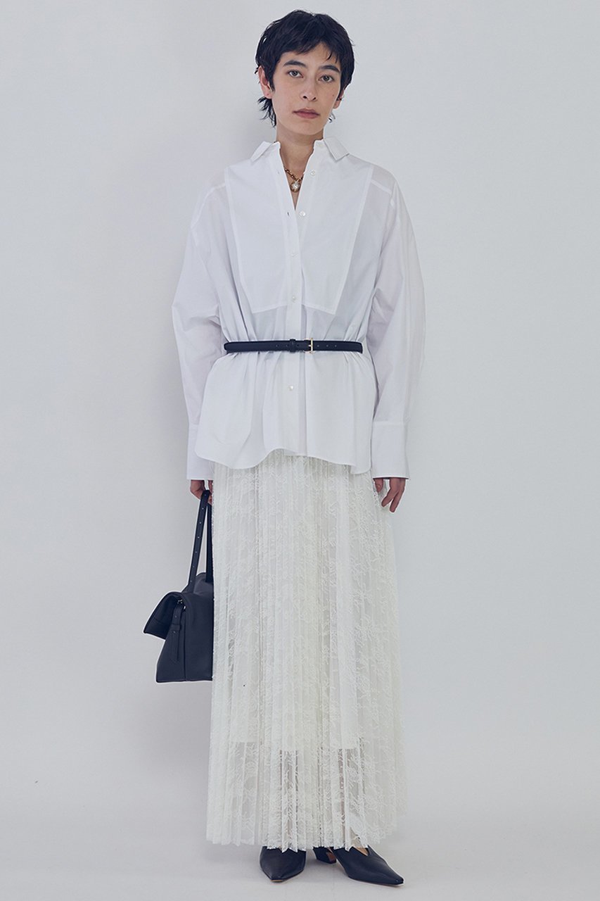 【プルミエ アロンディスモン/1er Arrondissement】のレースアコーディオンスカート 人気、トレンドファッション・服の通販 founy(ファニー) 　ファッション　Fashion　レディースファッション　Fashion for Women　スカート　Skirts　ロングスカート　Long Skirts / Maxi & Midi Skirts　2026年　2026　プリーツ　Pleats, Pleated　リラックス　Relax, Relaxed Fit　レース　Lace, Lace Fabric　ロング　Long, Long-Length　エレガント 上品　Elegant　夏　Summer　春　Spring　S/S・春夏　SS, Spring/Summer, Warm Season　other-8|ID: prp329100004843217 ipo3291000000035294027