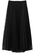 【プルミエ アロンディスモン/1er Arrondissement】のレースアコーディオンスカート ブラック|ID: prp329100004843217 ipo3291000000036230798