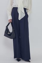 【プルミエ アロンディスモン/1er Arrondissement】のウールギャバジントラウザー 人気、トレンドファッション・服の通販 founy(ファニー) ファッション Fashion レディースファッション Fashion for Women パンツ Pants & Trousers 春 Spring ジャケット Jacket, Outerwear なめらか Smooth, Silky Texture バランス Balance, Style Balance マニッシュ Mannish, Boyish ワイド Wide, Wide Fit S/S・春夏 SS, Spring/Summer, Warm Season 日本製 Made In Japan 夏 Summer エレガント 上品 Elegant 2026年 2026 thumbnail ネイビー|ID: prp329100004843218 ipo3291000000035294030