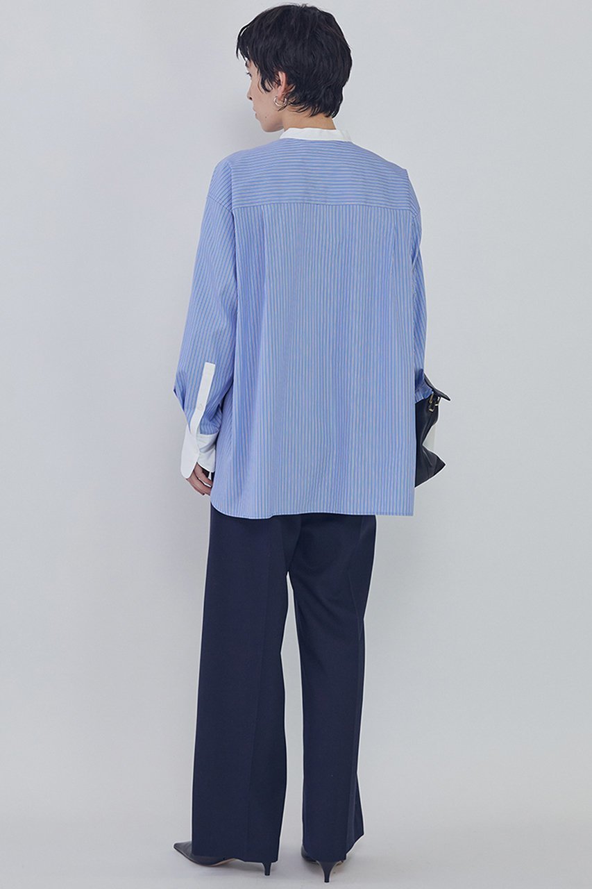 【プルミエ アロンディスモン/1er Arrondissement】のウールギャバジントラウザー 人気、トレンドファッション・服の通販 founy(ファニー) ファッション Fashion レディースファッション Fashion for Women パンツ Pants & Trousers 春 Spring ジャケット Jacket, Outerwear なめらか Smooth, Silky Texture バランス Balance, Style Balance マニッシュ Mannish, Boyish ワイド Wide, Wide Fit S/S・春夏 SS, Spring/Summer, Warm Season 日本製 Made In Japan 夏 Summer エレガント 上品 Elegant 2026年 2026 other-2|ID: prp329100004843218 ipo3291000000035294031