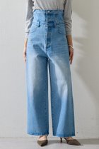 【ウィムガゼット/Whim Gazette】のハイウエストデニムパンツ 人気、トレンドファッション・服の通販 founy(ファニー) ファッション Fashion レディースファッション Fashion for Women パンツ Pants & Trousers デニムパンツ・ジーンズ・美脚デニム Denim Jeans & Pants 2026年 2026 ダメージ Distressed, Destroyed デニム Denim, Jeans Material ポケット Pocket, Pocket Detail ワイド Wide, Wide Fit ヴィンテージ Vintage Style 夏 Summer 春 Spring S/S・春夏 SS, Spring/Summer, Warm Season thumbnail ブルー|ID: prp329100004843225 ipo3291000000035294088