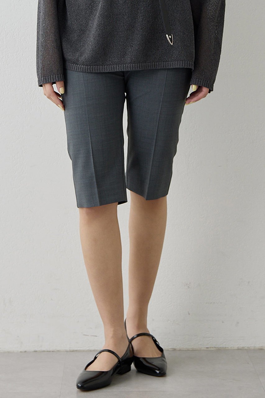 【ウィムガゼット/Whim Gazette】のハーフストレッチパンツ インテリア・キッズ・メンズ・レディースファッション・服の通販 founy(ファニー) 　ファッション　Fashion　レディースファッション　Fashion for Women　パンツ　Pants & Trousers　ショートパンツ・ハーフパンツ　High-Waisted & Relaxed Shorts　2026年　2026　ショート　Short, Short Length　ストレッチ　Stretch, Stretchy Fabric　ハーフ　Half, Half-Length　バランス　Balance, Style Balance　エレガント 上品　Elegant　夏　Summer　春　Spring　S/S・春夏　SS, Spring/Summer, Warm Season　グレー|ID: prp329100004843226 ipo3291000000036230819