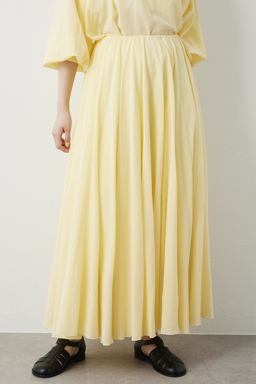 【ウィムガゼット/Whim Gazette】の製品染めカラースカート 人気、トレンドファッション・服の通販 founy(ファニー) ファッション Fashion レディースファッション Fashion for Women スカート Skirts ロングスカート Long Skirts / Maxi & Midi Skirts イエロー Yellow ヴィンテージ Vintage Style 春 Spring ギャザー Gathered, Ruffled シンプル Simple, Minimal バランス Balance, Style Balance ロング Long, Long-Length S/S・春夏 SS, Spring/Summer, Warm Season おすすめ Recommended / Our Picks 夏 Summer エレガント 上品 Elegant 2026年 2026 other-6|ID: prp329100004843227 ipo3291000000035294112