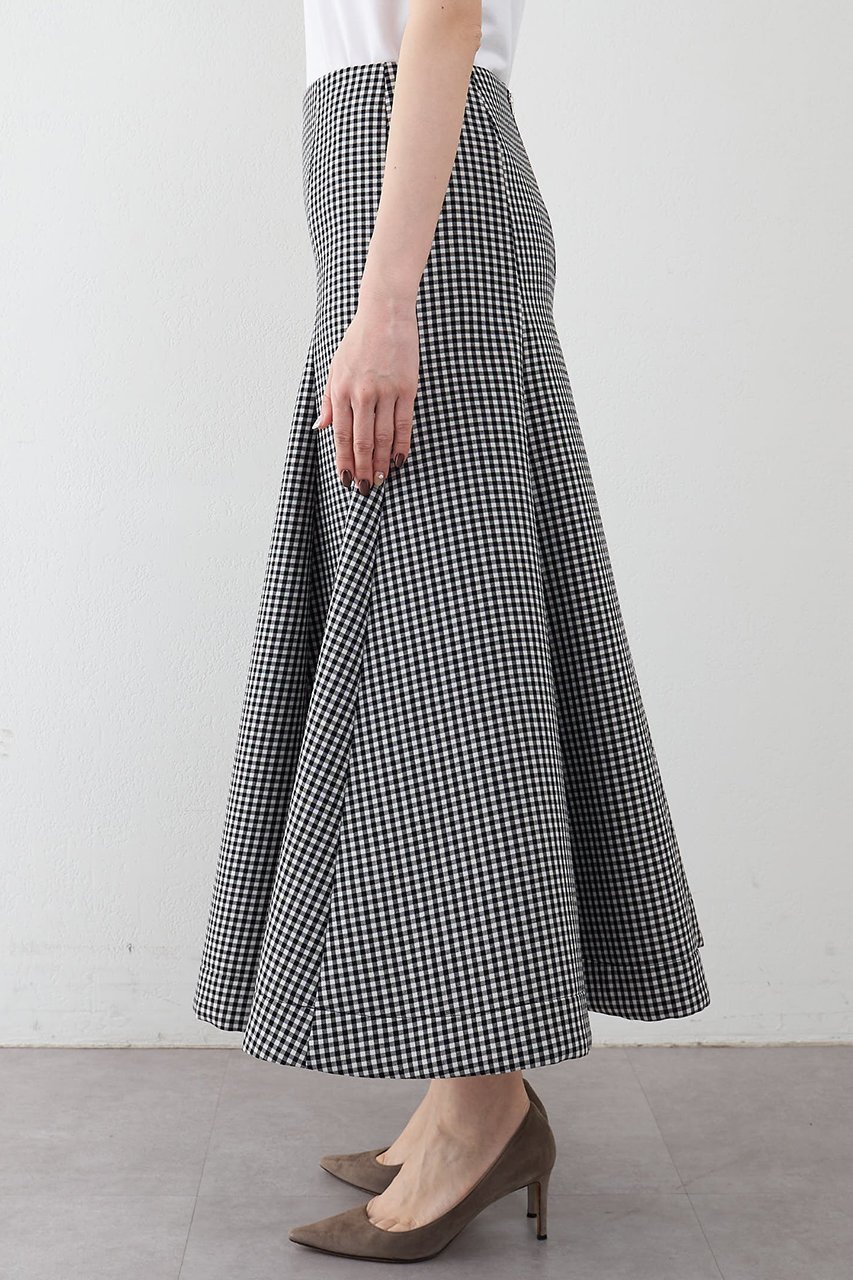 【ウィムガゼット/Whim Gazette】のボンディングギンガムスカート 人気、トレンドファッション・服の通販 founy(ファニー) 　ファッション　Fashion　レディースファッション　Fashion for Women　スカート　Skirts　ロングスカート　Long Skirts / Maxi & Midi Skirts　2026年　2026　ギンガム　Gingham, Gingham Fabric　クラシカル　Classical, Vintage-Inspired　シンプル　Simple, Minimal　チェック　Check, Plaid, Tartan　バランス　Balance, Style Balance　フレア　Flare, Flared　ボンディング　Bonding, Bonded Fabric　ロング　Long, Long-Length　夏　Summer　春　Spring　S/S・春夏　SS, Spring/Summer, Warm Season　other-8|ID: prp329100004843228 ipo3291000000035776092