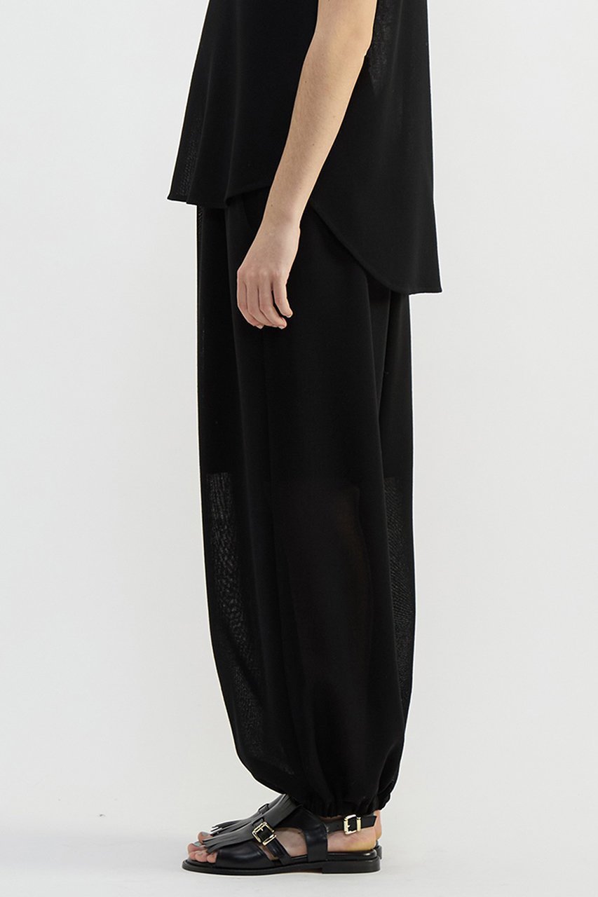 【プレインピープル/PLAIN PEOPLE】のウールメッシュバルーンカットパンツ 人気、トレンドファッション・服の通販 founy(ファニー) 　ファッション　Fashion　レディースファッション　Fashion for Women　パンツ　Pants & Trousers　2026年　2026　ギャザー　Gathered, Ruffled　シンプル　Simple, Minimal　メッシュ　Mesh, Net Fabric　リラックス　Relax, Relaxed Fit　エレガント 上品　Elegant　夏　Summer　春　Spring　S/S・春夏　SS, Spring/Summer, Warm Season　other-2|ID: prp329100004843232 ipo3291000000035294145