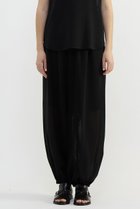 【プレインピープル/PLAIN PEOPLE】のウールメッシュバルーンカットパンツ ブラック|ID: prp329100004843232 ipo3291000000035776094
