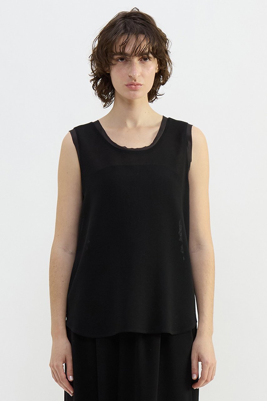 【プレインピープル/PLAIN PEOPLE】のウールメッシュタンクトップ 人気、トレンドファッション・服の通販 founy(ファニー) 　ファッション　Fashion　レディースファッション　Fashion for Women　トップス・カットソー　Cut & Sew Tops　キャミソール&ノースリーブ　Camisoles & Sleeveless Tops　シャツ・ブラウス・オフィスカジュアル　Elegant Blouses & Button-Ups　ロングTシャツ・Tシャツ　Longline T-Shirts & Tees　カットソー・ベーシックTシャツ　Cut-and-Sewn Tops / Stretch Tees & Basics　2026年　2026　おすすめ　Recommended / Our Picks　インナー　Innerwear　キャミソール　Camisole, Spaghetti Strap Top　シンプル　Simple, Minimal　タンク　Tank Top, Sleeveless Top　メッシュ　Mesh, Net Fabric　エレガント 上品　Elegant　夏　Summer　春　Spring　S/S・春夏　SS, Spring/Summer, Warm Season　 other-1|ID: prp329100004843233 ipo3291000000036102187