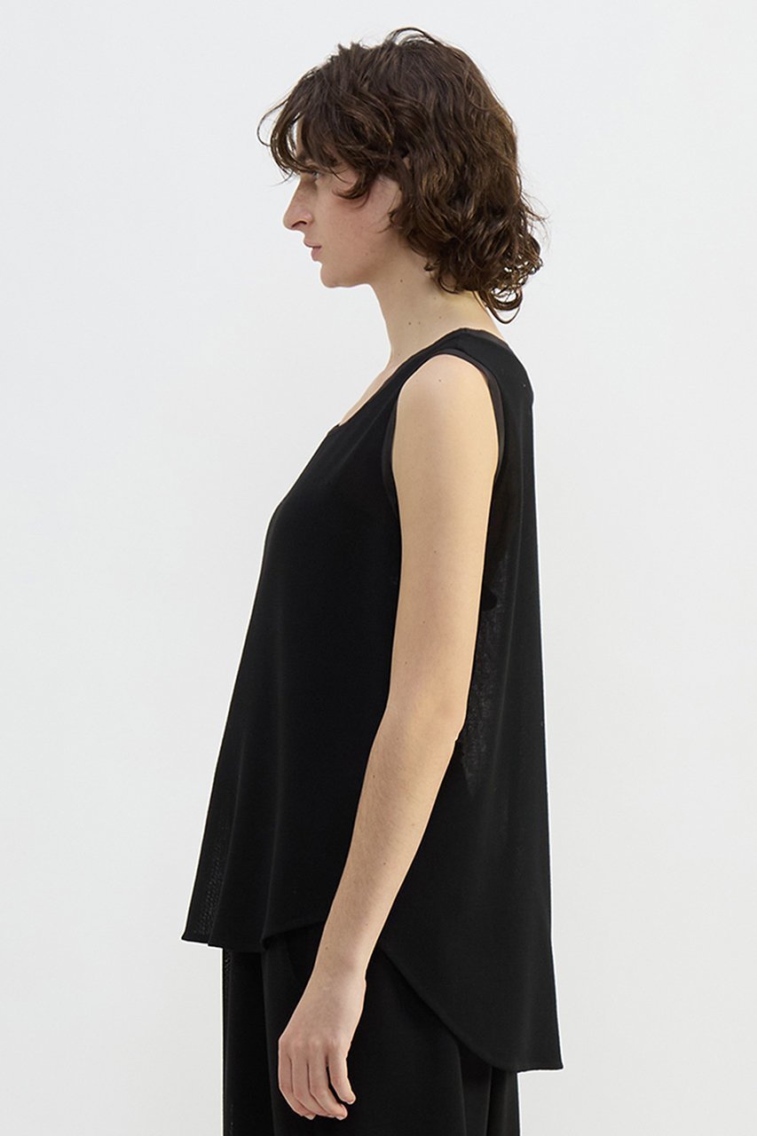 【プレインピープル/PLAIN PEOPLE】のウールメッシュタンクトップ 人気、トレンドファッション・服の通販 founy(ファニー) 　ファッション　Fashion　レディースファッション　Fashion for Women　トップス・カットソー　Cut & Sew Tops　キャミソール&ノースリーブ　Camisoles & Sleeveless Tops　シャツ・ブラウス・オフィスカジュアル　Elegant Blouses & Button-Ups　ロングTシャツ・Tシャツ　Longline T-Shirts & Tees　カットソー・ベーシックTシャツ　Cut-and-Sewn Tops / Stretch Tees & Basics　2026年　2026　おすすめ　Recommended / Our Picks　インナー　Innerwear　キャミソール　Camisole, Spaghetti Strap Top　シンプル　Simple, Minimal　タンク　Tank Top, Sleeveless Top　メッシュ　Mesh, Net Fabric　エレガント 上品　Elegant　夏　Summer　春　Spring　S/S・春夏　SS, Spring/Summer, Warm Season　other-2|ID: prp329100004843233 ipo3291000000036102189