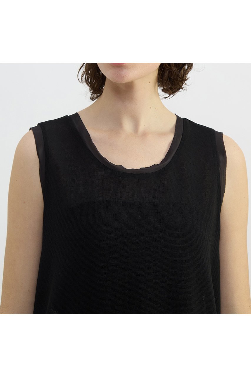 【プレインピープル/PLAIN PEOPLE】のウールメッシュタンクトップ 人気、トレンドファッション・服の通販 founy(ファニー) 　ファッション　Fashion　レディースファッション　Fashion for Women　トップス・カットソー　Cut & Sew Tops　キャミソール&ノースリーブ　Camisoles & Sleeveless Tops　シャツ・ブラウス・オフィスカジュアル　Elegant Blouses & Button-Ups　ロングTシャツ・Tシャツ　Longline T-Shirts & Tees　カットソー・ベーシックTシャツ　Cut-and-Sewn Tops / Stretch Tees & Basics　2026年　2026　おすすめ　Recommended / Our Picks　インナー　Innerwear　キャミソール　Camisole, Spaghetti Strap Top　シンプル　Simple, Minimal　タンク　Tank Top, Sleeveless Top　メッシュ　Mesh, Net Fabric　エレガント 上品　Elegant　夏　Summer　春　Spring　S/S・春夏　SS, Spring/Summer, Warm Season　other-5|ID: prp329100004843233 ipo3291000000036102192