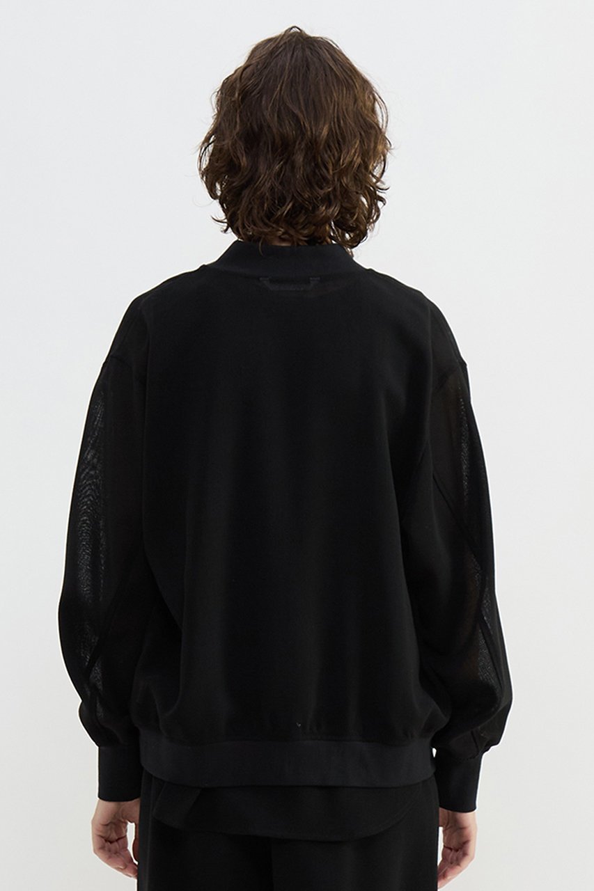 【プレインピープル/PLAIN PEOPLE】のウールメッシュスタジアムブルゾン 人気、トレンドファッション・服の通販 founy(ファニー) 　ファッション　Fashion　レディースファッション　Fashion for Women　アウター　Coat / Outerwear Collection　レディースジャケット・軽アウター　Jackets　ブルゾンジャケット・スポーティアウター　Blouson Jackets　2026年　2026　シンプル　Simple, Minimal　ジャケット　Jacket, Outerwear　ドレス　Dress, One-Piece　フロント　Front, Front Design　ブルゾン　Blouson, Bomber Jacket　ポケット　Pocket, Pocket Detail　メッシュ　Mesh, Net Fabric　エレガント 上品　Elegant　夏　Summer　春　Spring　S/S・春夏　SS, Spring/Summer, Warm Season　other-3|ID: prp329100004843234 ipo3291000000036230868