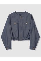 【アナイ/ANAYI】のデニムライクバルーンブルゾン インディゴ|ID: prp329100004843237 ipo3291000000035294187