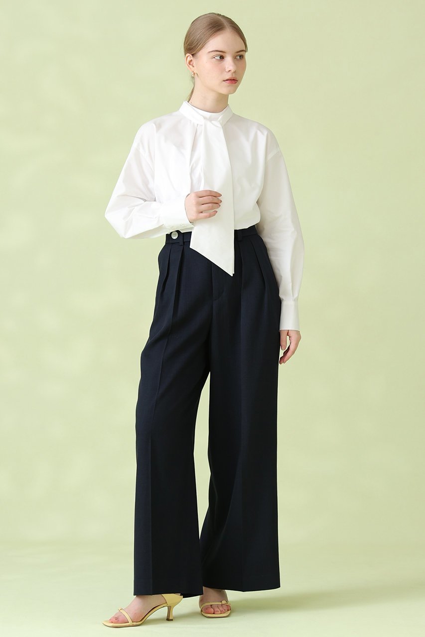 【アナイ/ANAYI】の【セットアップ対象商品】オックスストレッチタックワイドパンツ 人気、トレンドファッション・服の通販 founy(ファニー) ファッション Fashion レディースファッション Fashion for Women セットアップ Matching Sets レディースパンツ・ボトムス Pants & Trousers / Bottoms パンツ Pants & Trousers 2026年 2026 おすすめ Recommended / Our Picks オックス Oxford Fabric ジャケット Jacket, Outerwear ストレッチ Stretch, Stretchy Fabric セットアップ Set-Up, Coordinated Outfit ダブル Double, Double-Breasted トレンド Trend, Trending Now バランス Balance, Style Balance フロント Front, Front Design ワイド Wide, Wide Fit エレガント 上品 Elegant 夏 Summer 春 Spring S/S・春夏 SS, Spring/Summer, Warm Season ビジネス 仕事 通勤 Business / Work / Commuting other-7|ID: prp329100004843239 ipo3291000000035294215