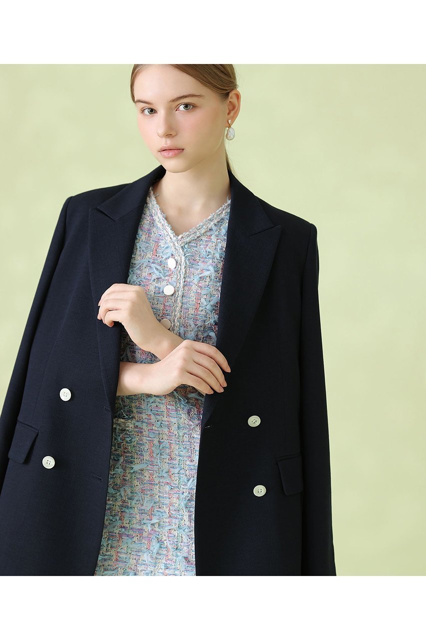 【アナイ/ANAYI】の【セットアップ対象商品】オックスストレッチダブルジャケット 人気、トレンドファッション・服の通販 founy(ファニー) 　ファッション　Fashion　レディースファッション　Fashion for Women　アウター　Coat / Outerwear Collection　レディースジャケット・軽アウター　Jackets　2026年　2026　おすすめ　Recommended / Our Picks　オックス　Oxford Fabric　ジャケット　Jacket, Outerwear　ストレッチ　Stretch, Stretchy Fabric　セットアップ　Set-Up, Coordinated Outfit　ダブル　Double, Double-Breasted　フォルム　Silhouette, Form　リュクス　Luxury, Elegant, High-End, Chic　ワイド　Wide, Wide Fit　エレガント 上品　Elegant　今季　This Season, Current Season　夏　Summer　定番　Standard, Basic Item　春　Spring　S/S・春夏　SS, Spring/Summer, Warm Season　ビジネス 仕事 通勤　Business / Work / Commuting　other-2|ID: prp329100004843240 ipo3291000000035294222