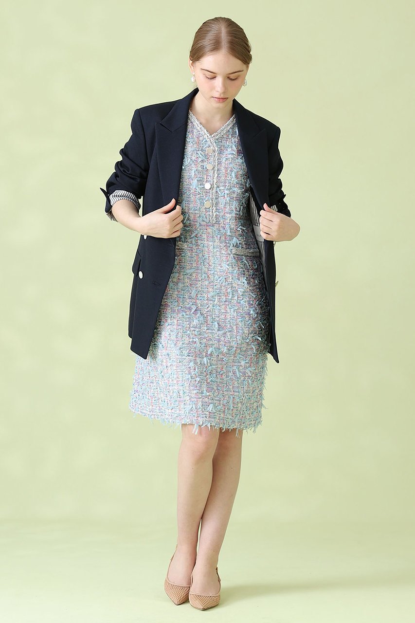 【アナイ/ANAYI】の【セットアップ対象商品】オックスストレッチダブルジャケット 人気、トレンドファッション・服の通販 founy(ファニー) 　ファッション　Fashion　レディースファッション　Fashion for Women　アウター　Coat / Outerwear Collection　レディースジャケット・軽アウター　Jackets　2026年　2026　おすすめ　Recommended / Our Picks　オックス　Oxford Fabric　ジャケット　Jacket, Outerwear　ストレッチ　Stretch, Stretchy Fabric　セットアップ　Set-Up, Coordinated Outfit　ダブル　Double, Double-Breasted　フォルム　Silhouette, Form　リュクス　Luxury, Elegant, High-End, Chic　ワイド　Wide, Wide Fit　エレガント 上品　Elegant　今季　This Season, Current Season　夏　Summer　定番　Standard, Basic Item　春　Spring　S/S・春夏　SS, Spring/Summer, Warm Season　ビジネス 仕事 通勤　Business / Work / Commuting　other-5|ID: prp329100004843240 ipo3291000000035294225