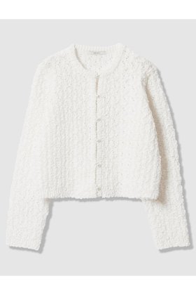 【アナイ/ANAYI】 ビックスラブスレットカーディガン人気、トレンドファッション・服の通販 founy(ファニー) ファッション Fashion レディースファッション Fashion for Women トップス・カットソー Cut & Sew Tops ニット Knit Tops & Sweaters カーディガン・羽織り Layered Style Cardigans 2026年 2026 カーディガン Cardigan, Knitwear ジャケット Jacket, Outerwear パール Pearl, Pearl Accent エレガント 上品 Elegant 夏 Summer 春 Spring S/S・春夏 SS, Spring/Summer, Warm Season |ID:prp329100004843241