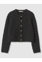 【アナイ/ANAYI】のビックスラブスレットカーディガン 人気、トレンドファッション・服の通販 founy(ファニー) ファッション Fashion レディースファッション Fashion for Women トップス・カットソー Cut & Sew Tops ニット Knit Tops & Sweaters カーディガン・羽織り Layered Style Cardigans 2026年 2026 カーディガン Cardigan, Knitwear ジャケット Jacket, Outerwear パール Pearl, Pearl Accent エレガント 上品 Elegant 夏 Summer 春 Spring S/S・春夏 SS, Spring/Summer, Warm Season thumbnail ブラック|ID: prp329100004843241 ipo3291000000035294232