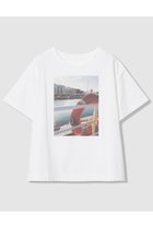 【アナイ/ANAYI】のコットン天竺フォトプリントTシャツ 人気、トレンドファッション・服の通販 founy(ファニー) ファッション Fashion レディースファッション Fashion for Women トップス・カットソー Cut & Sew Tops シャツ・ブラウス・オフィスカジュアル Elegant Blouses & Button-Ups ロングTシャツ・Tシャツ Longline T-Shirts & Tees カットソー・ベーシックTシャツ Cut-and-Sewn Tops / Stretch Tees & Basics イエロー Yellow インナー Innerwear オレンジ Orange 春 Spring カーディガン Cardigan, Knitwear ショート Short, Short Length ジャケット Jacket, Outerwear スリーブ Sleeve, Long Sleeve / Short Sleeve ドット Polka Dot, Dot Pattern ドロップ Drop Shoulder, Dropped Style なめらか Smooth, Silky Texture プリント Print, Printed Pattern ベーシック Basic, Essential ボックス Boxy, Box Shape モチーフ Motif, Design Theme モノトーン Monotone, Black and White リラックス Relax, Relaxed Fit S/S・春夏 SS, Spring/Summer, Warm Season 夏 Summer 2026年 2026 thumbnail ホワイト|ID: prp329100004843242 ipo3291000000036102222