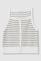 【アナイ/ANAYI】のパウダーボーダーキャミプルオーバー 人気、トレンドファッション・服の通販 founy(ファニー) ファッション Fashion レディースファッション Fashion for Women トップス・カットソー Cut & Sew Tops ニット Knit Tops & Sweaters キャミソール&ノースリーブ Camisoles & Sleeveless Tops カジュアルプルオーバー・ニットトップス Pullovers & Knit Tops / Casual Pullovers 2026年 2026 おすすめ Recommended / Our Picks アンサンブル Ensemble Set カーディガン Cardigan, Knitwear キャミソール Camisole, Spaghetti Strap Top コンパクト Compact, Small Size バランス Balance, Style Balance パステル Pastel, Soft Color フロント Front, Front Design ボーダー Border, Stripe ミドル Middle Length, Mid Height 夏 Summer 春 Spring S/S・春夏 SS, Spring/Summer, Warm Season |ID:prp329100004843243