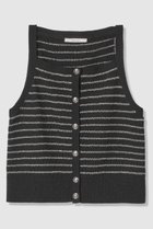 【アナイ/ANAYI】のパウダーボーダーキャミプルオーバー 人気、トレンドファッション・服の通販 founy(ファニー) ファッション Fashion レディースファッション Fashion for Women トップス・カットソー Cut & Sew Tops ニット Knit Tops & Sweaters キャミソール&ノースリーブ Camisoles & Sleeveless Tops カジュアルプルオーバー・ニットトップス Pullovers & Knit Tops / Casual Pullovers 2026年 2026 おすすめ Recommended / Our Picks アンサンブル Ensemble Set カーディガン Cardigan, Knitwear キャミソール Camisole, Spaghetti Strap Top コンパクト Compact, Small Size バランス Balance, Style Balance パステル Pastel, Soft Color フロント Front, Front Design ボーダー Border, Stripe ミドル Middle Length, Mid Height 夏 Summer 春 Spring S/S・春夏 SS, Spring/Summer, Warm Season thumbnail ブラック|ID: prp329100004843243 ipo3291000000035672058