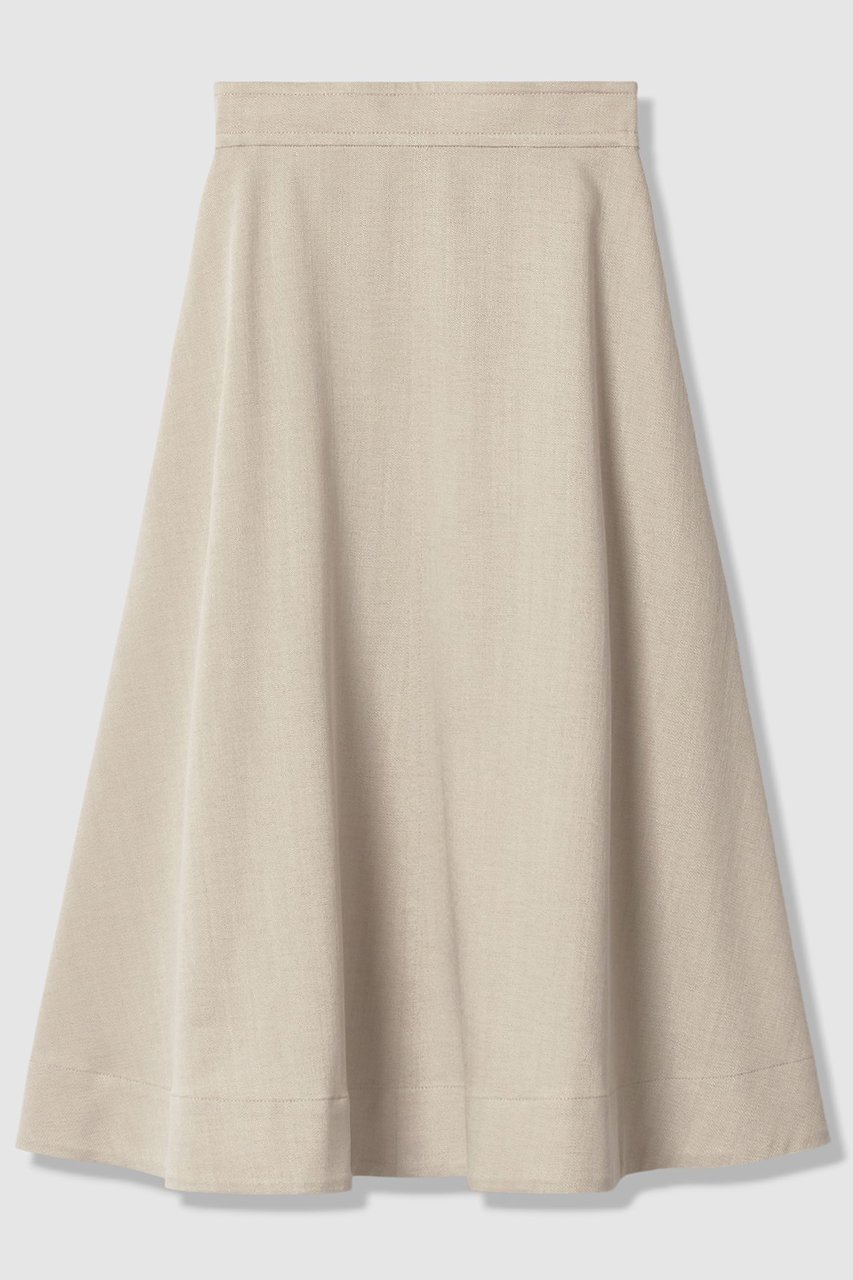【アナイ/ANAYI】のオックスストレッチフレアスカート インテリア・キッズ・メンズ・レディースファッション・服の通販 founy(ファニー) 　ファッション　Fashion　レディースファッション　Fashion for Women　スカート　Skirts　Aライン・フレアスカート　A-Line & Flared Skirts　ロングスカート　Long Skirts / Maxi & Midi Skirts　2026年　2026　オックス　Oxford Fabric　シンプル　Simple, Minimal　ストレッチ　Stretch, Stretchy Fabric　フレア　Flare, Flared　ロング　Long, Long-Length　夏　Summer　春　Spring　S/S・春夏　SS, Spring/Summer, Warm Season　ビジネス 仕事 通勤　Business / Work / Commuting　ベージュ|ID: prp329100004843245 ipo3291000000036006283