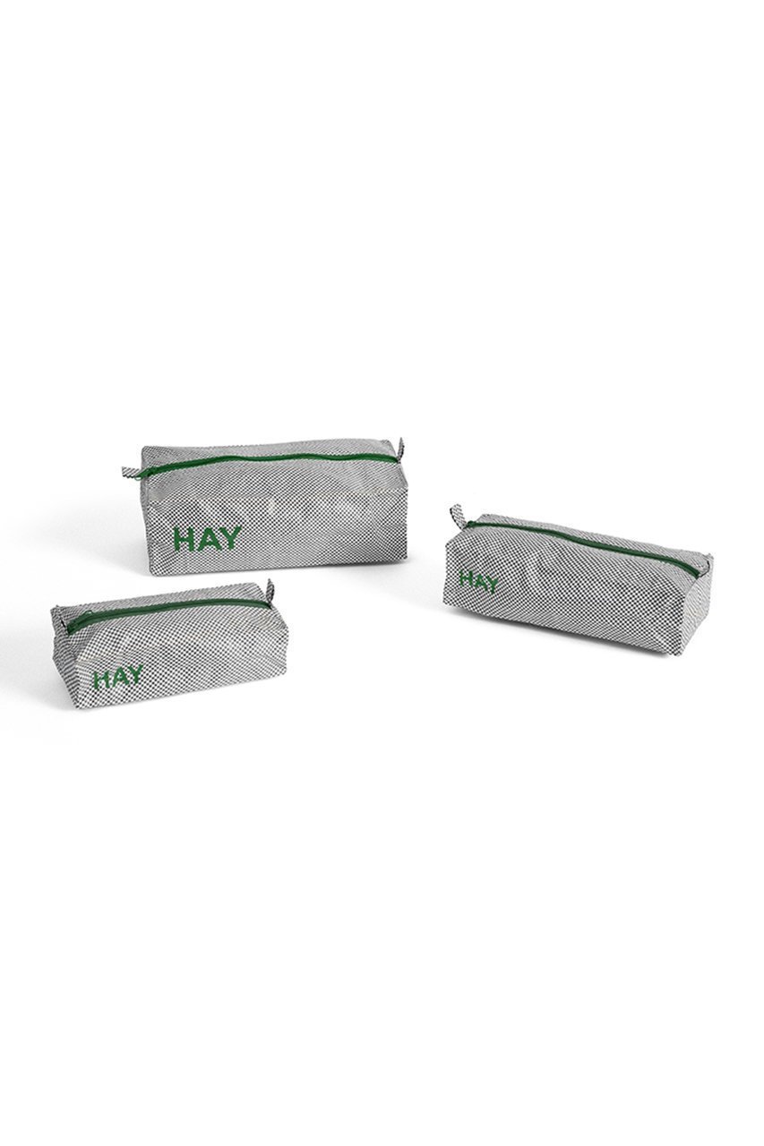 【ヘイ/HAY / GOODS】のCANDY MONO WASH BAG-BOX SET OF 3 インテリア・キッズ・メンズ・レディースファッション・服の通販 founy(ファニー) カラフル Colorful Design ポーチ Pouch, Small Case 旅行 Travel グレー|ID: prp329100004844580 ipo3291000000036092120