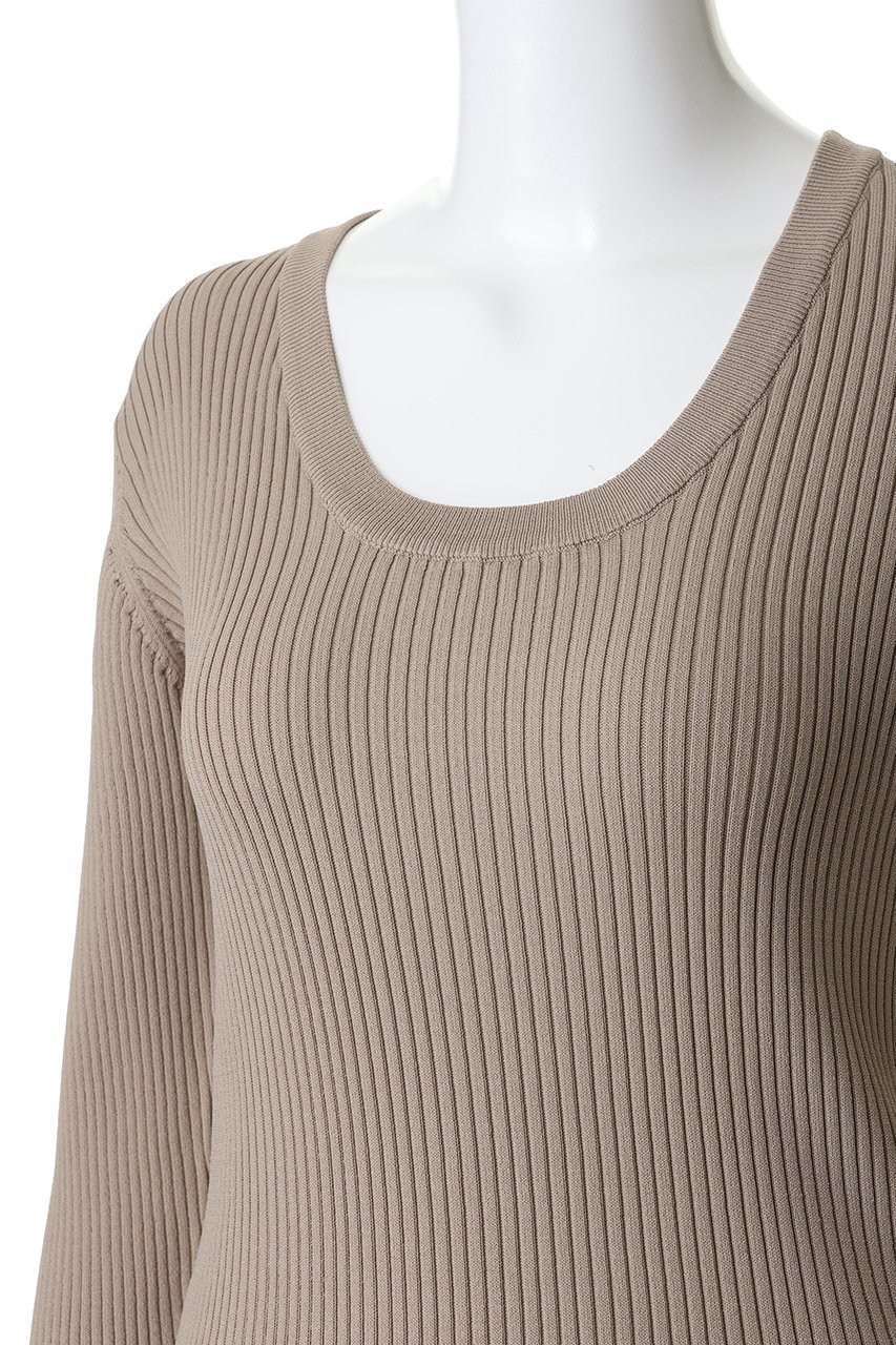 【エリオポール/heliopole】の【THREE DOTS】LUXE レーヨンリブ JESSICA 人気、トレンドファッション・服の通販 founy(ファニー) 　ファッション　Fashion　レディースファッション　Fashion for Women　トップス・カットソー　Cut & Sew Tops　ニット　Knit Tops & Sweaters　カジュアルプルオーバー・ニットトップス　Pullovers & Knit Tops / Casual Pullovers　2026年　2026　インナー　Innerwear　コンパクト　Compact, Small Size　シンプル　Simple, Minimal　リブニット　Rib Knit, Ribbed Knit　夏　Summer　春　Spring　S/S・春夏　SS, Spring/Summer, Warm Season　長袖　Long Sleeve, Full Sleeve　other-5|ID: prp329100004844584 ipo3291000000036044092