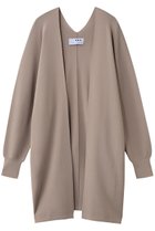 【エリオポール/heliopole】の【THREE DOTS】LUXE レーヨンドルマントッパー ブラウン|ID: prp329100004844585 ipo3291000000036886984