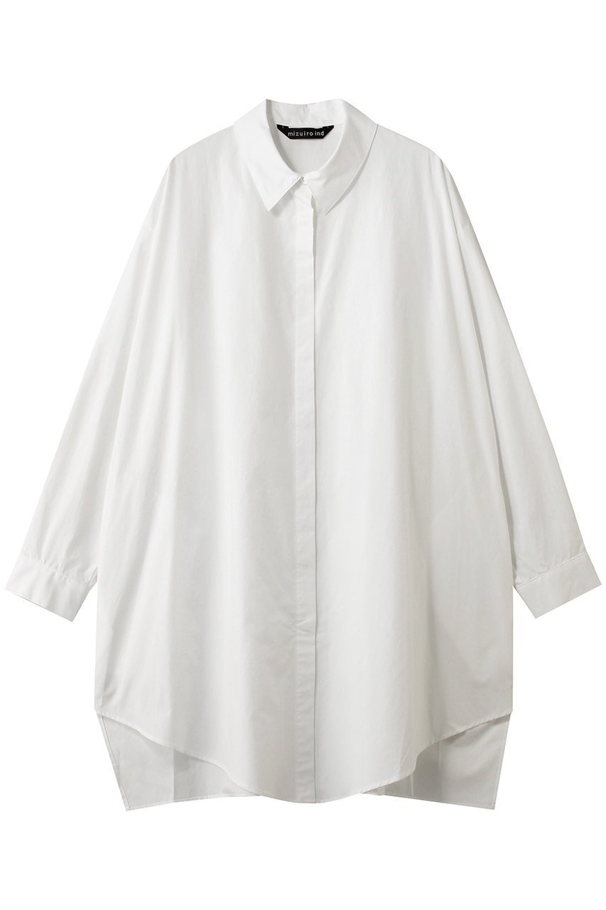 【ミズイロ インド/mizuiro ind】のbox cut shirt シャツ 人気、トレンドファッション・服の通販 founy(ファニー) 　ファッション　Fashion　レディースファッション　Fashion for Women　トップス・カットソー　Cut & Sew Tops　シャツ・ブラウス・オフィスカジュアル　Elegant Blouses & Button-Ups　ロングTシャツ・Tシャツ　Longline T-Shirts & Tees　2026年　2026　スリーブ　Sleeve, Long Sleeve / Short Sleeve　チュニック　Tunic, Long Top　ポケット　Pocket, Pocket Detail　ラウンド　Round, Round Neck　ロング　Long, Long-Length　夏　Summer　春　Spring　S/S・春夏　SS, Spring/Summer, Warm Season　 other-1|ID: prp329100004844590 ipo3291000000035320442