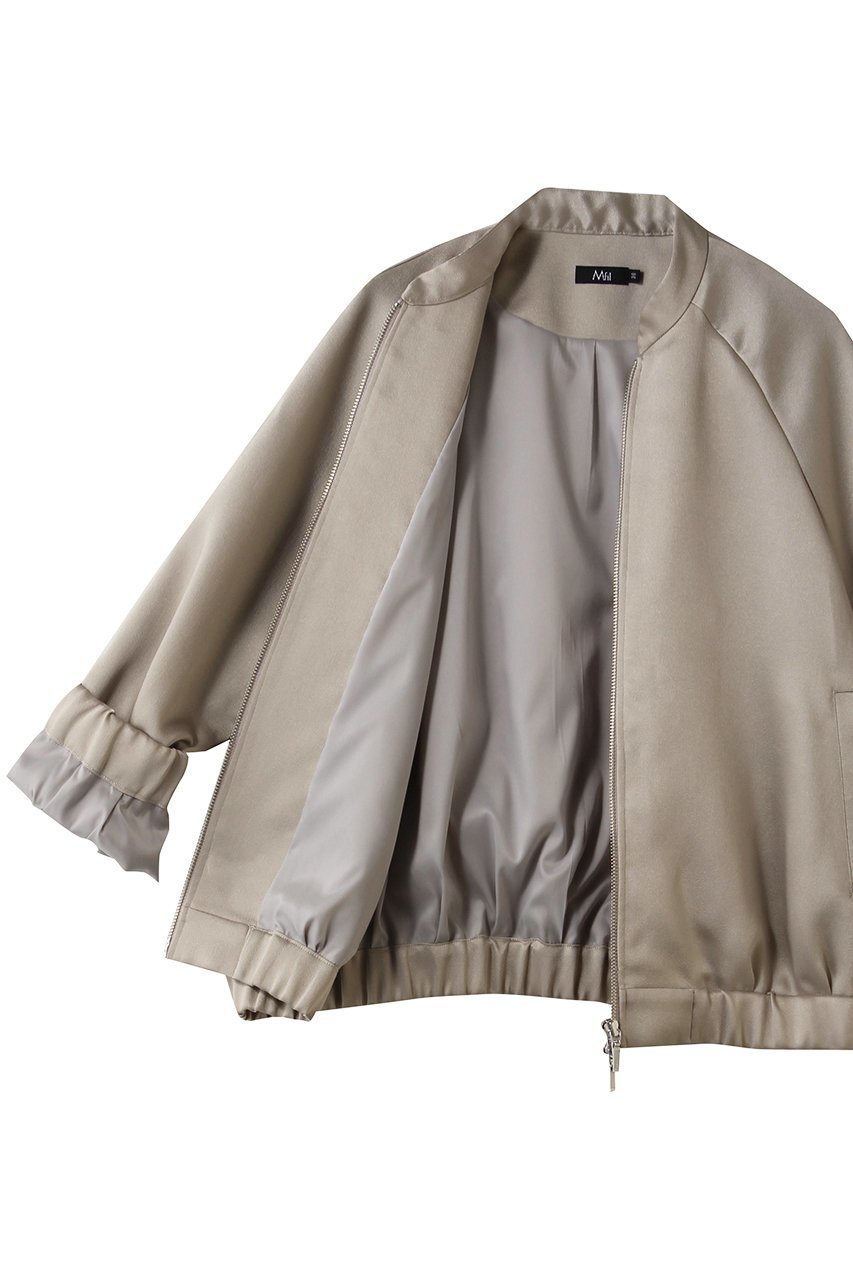 【エムフィル/M Fil】のシルキーWクロス ブルゾン 人気、トレンドファッション・服の通販 founy(ファニー) 　ファッション　Fashion　レディースファッション　Fashion for Women　アウター　Coat / Outerwear Collection　レディースジャケット・軽アウター　Jackets　ブルゾンジャケット・スポーティアウター　Blouson Jackets　シルク　Silk, 100% Silk　ジャケット　Jacket, Outerwear　ブルゾン　Blouson, Bomber Jacket　ボトム　Bottoms, Lower Wear　ワイド　Wide, Wide Fit　other-6|ID: prp329100004844597 ipo3291000000036743517