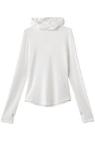 【クラネ/CLANE】のSOFT HOODED HIGH NECK TOPS Tシャツ/カットソー 人気、トレンドファッション・服の通販 founy(ファニー) ファッション Fashion レディースファッション Fashion for Women トップス・カットソー Cut & Sew Tops シャツ・ブラウス・オフィスカジュアル Elegant Blouses & Button-Ups ロングTシャツ・Tシャツ Longline T-Shirts & Tees カットソー・ベーシックTシャツ Cut-and-Sewn Tops / Stretch Tees & Basics 2026年 2026 インナー Innerwear カットソー Cut and Sewn Top シンプル Simple, Minimal ジャケット Jacket, Outerwear スリーブ Sleeve, Long Sleeve / Short Sleeve ロング Long, Long-Length 夏 Summer 春 Spring S/S・春夏 SS, Spring/Summer, Warm Season A/W・秋冬 Autumn/Winter |ID:prp329100004844598