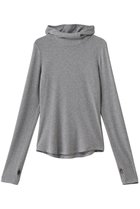 【クラネ/CLANE】のSOFT HOODED HIGH NECK TOPS Tシャツ/カットソー GRAY|ID: prp329100004844598 ipo3291000000035320510