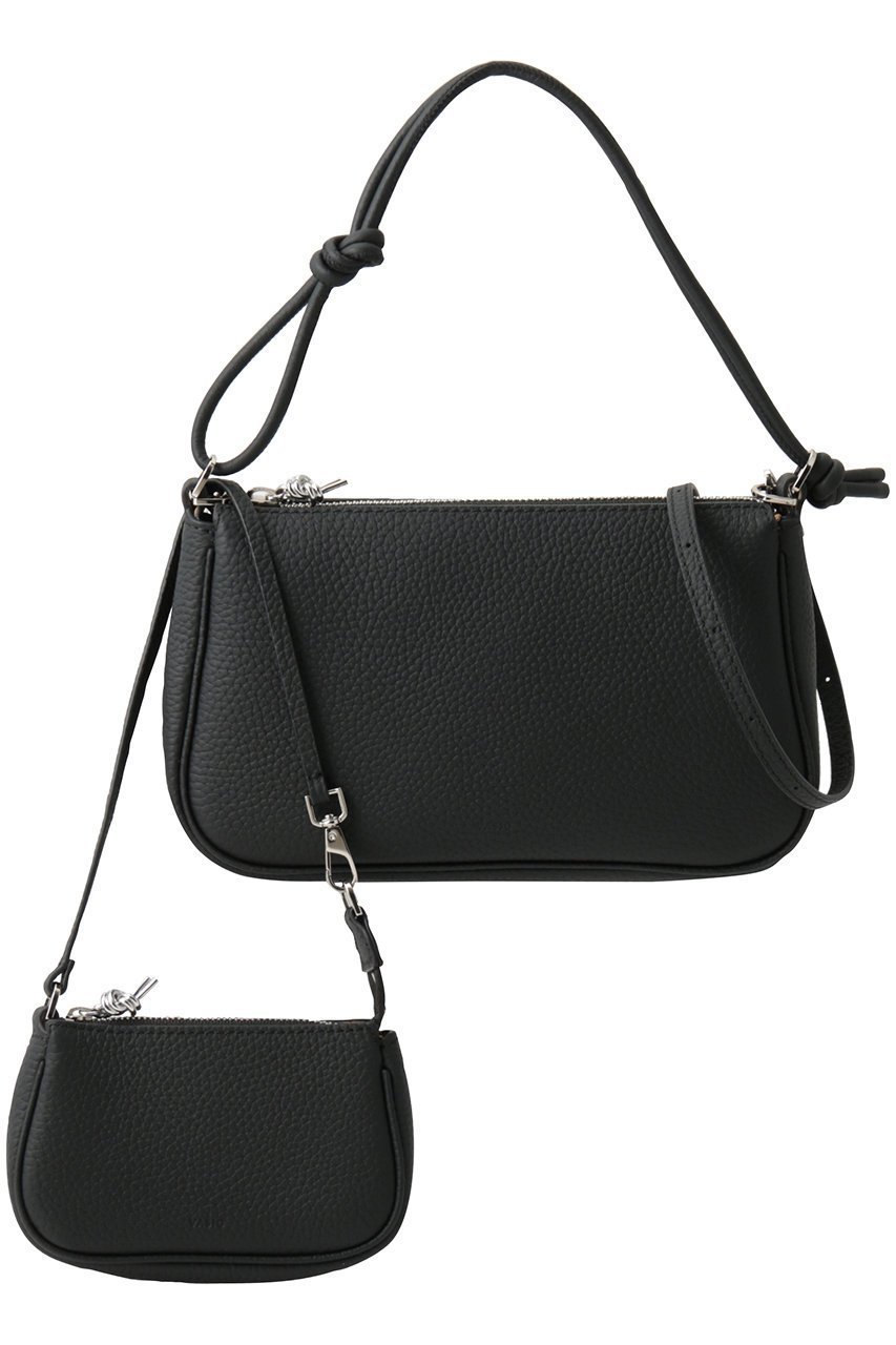【ヴァジック/VASIC】のPochette Mini+Nano ショルダーバッグセット インテリア・キッズ・メンズ・レディースファッション・服の通販 founy(ファニー) 　ファッション　Fashion　レディースファッション　Fashion for Women　2026年　2026　ショルダー　Shoulder, Shoulder Strap　夏　Summer　春　Spring　S/S・春夏　SS, Spring/Summer, Warm Season　ブラック|ID: prp329100004844600 ipo3291000000035320525