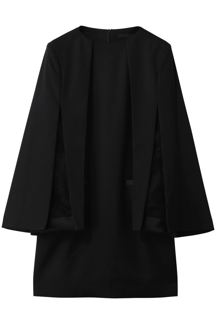 【チノ/CINOH】の【BLACK FORMAL】スリット スリーブ ミニ ドレス インテリア・キッズ・メンズ・レディースファッション・服の通販 founy(ファニー) https://founy.com/ ファッション Fashion レディースファッション Fashion for Women ワンピース Dresses フォーマル・パーティードレス・結婚式用ドレス Elegant & Casual Dresses チュニック Tunic Tops & Dresses 2026年 2026 エレガント 上品 Elegant サテン Satin, Glossy Fabric スリット Slit, Slit Detail スリーブ Sleeve, Long Sleeve / Short Sleeve チュニック Tunic, Long Top ドレス Dress, One-Piece ポケット Pocket, Pocket Detail マニッシュ Mannish, Boyish 夏 Summer 春 Spring S/S・春夏 SS, Spring/Summer, Warm Season |ID: prp329100004844603 ipo3291000000035320550
